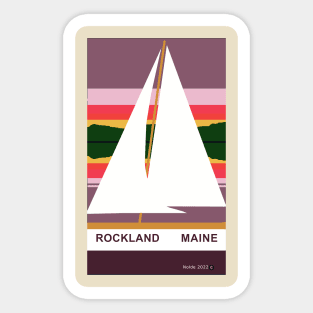 Rockland, Maine Sticker